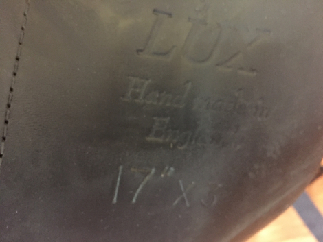 Tack ID: 567040 Ryder Dressage Saddle, Lux model, 17 inch seat, Size 3 - PhotoID: 154428 - Expires 28-Dec-2025 Days Left: 24