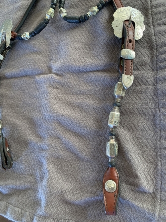 Tack ID: 567408 Sterling Silver Show Headstall.... - PhotoID: 152634 - Expires 07-May-2024 Days Left: 2