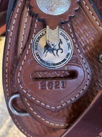 Tack ID: 568462 National Bridle Shop 16.5 Western Show Saddle & Accessories - PhotoID: 152983 - Expires 27-Jul-2024 Days Left: 72