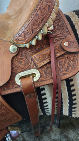 Tack ID: 568794 Barrel Saddle - PhotoID: 155801 - Expires 14-Oct-2026 Days Left: 70