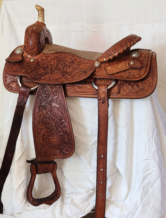 Tack ID: 569850 Pristine 1984 Billy Cook Cuttng Saddle - PhotoID: 154820 - Expires 07-Jan-2026 Days Left: 33
