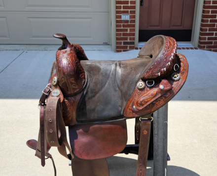 Tack ID: 569876 BOB MARSHALL TREELESS SPORTS SADDLE - PhotoID: 154849 - Expires 15-Jan-2026 Days Left: 41