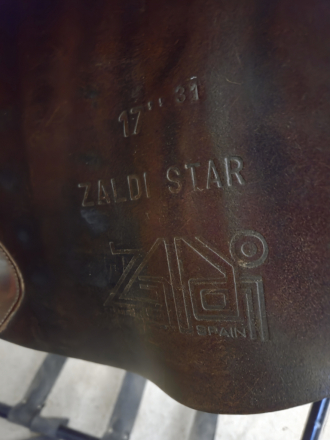 Tack ID: 569877 Zaldi English Saddle - Good Condition - PhotoID: 154856 - Expires 17-Jan-2026 Days Left: 43