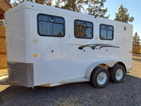 Tack ID: 570021 2019 Trails West Adventure Aluminum MX 3-Horse Slant Load - PhotoID: 155064 - Expires 06-Dec-2025 Days Left: 1