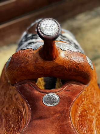 Tack ID: 570329 13.5 Billy Cook Used Custom Show Saddle - PhotoID: 155433 - Expires 23-Apr-2026 Days Left: 79