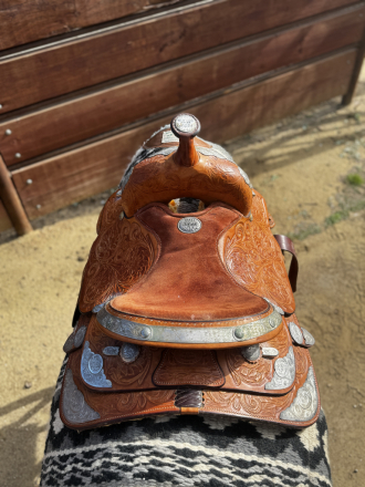 Tack ID: 570329 13.5 Billy Cook Used Custom Show Saddle - PhotoID: 155435 - Expires 23-Apr-2026 Days Left: 79