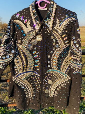 Tack ID: 570392 Horse Show Jackets - Show Off Designs - PhotoID: 155530 - Expires 04-Jun-2026 Days Left: 75