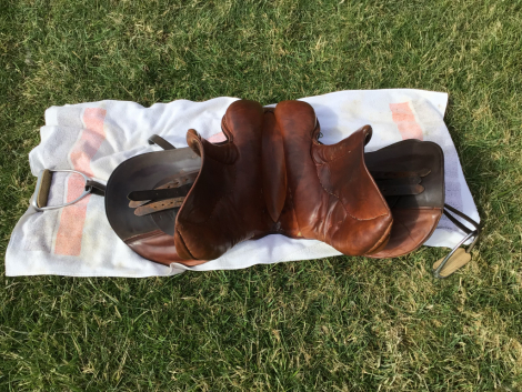 Tack ID: 570427 Stubben Siegfried 18” Forward Seat Jumping Saddle - PhotoID: 155572 - Expires 21-Sep-2026 Days Left: 179