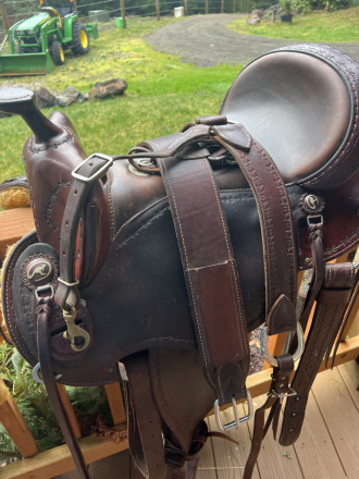 Tack ID: 570436 16” Clinton Anderson by Martin Saddlery - PhotoID: 155577 - Expires 27-Jun-2026 Days Left: 90