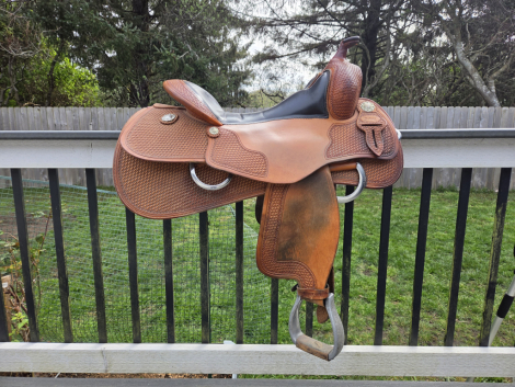 Tack ID: 570480 Jim Taylor Reining Saddle - PhotoID: 155614 - Expires 26-Jul-2026 Days Left: 83
