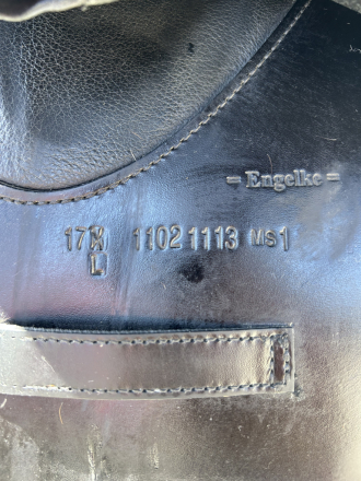 Tack ID: 570490 Prestige D1 Dressage Saddle 17” L – Engelke – Black - PhotoID: 155626 - Expires 28-Jul-2026 Days Left: 83