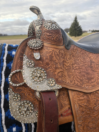 Tack ID: 570492 Silver Mesa Western Star Show Saddle Youth Child Kids - PhotoID: 155958 - Expires 10-Dec-2026 Days Left: 82