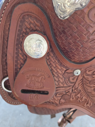 Tack ID: 570517 Beautiful Wyoming Western Saddle 16 - PhotoID: 155651 - Expires 04-Aug-2026 Days Left: 77