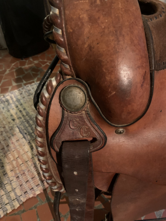 Tack ID: 570566 Charles Crawley western saddle - PhotoID: 155699 - Expires 29-Aug-2026 Days Left: 76