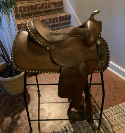 Tack ID: 570566 Charles Crawley western saddle - PhotoID: 155700 - Expires 29-Aug-2026 Days Left: 76