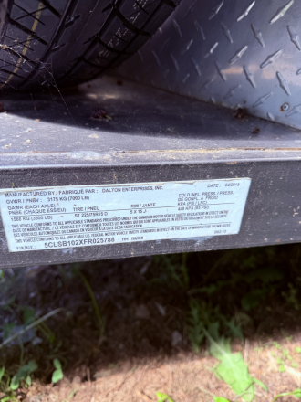 Tack ID: 570569 10” 2015 Adam’s Stock Trailer, CLEAN- 2 owners - PhotoID: 155705 - Expires 28-Nov-2026 Days Left: 133