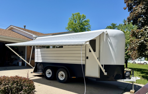 Tack ID: 570601 Custom Horse Trailer/weekend camper with solar set up - PhotoID: 155742 - Expires 14-Sep-2026 Days Left: 86