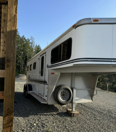 Tack ID: 570611 1999 Sundowner ValueLite GN 3 Horse Slant Horse Trailer - PhotoID: 155756 - Expires 19-Sep-2026 Days Left: 90