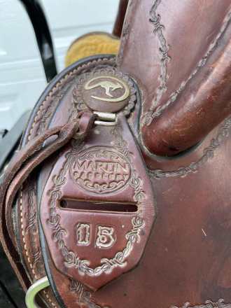 Tack ID: 570716 Clinton Anderson Martin Saddlery Australian Stock Saddle 15 - PhotoID: 155880 - Expires 05-Nov-2026 Days Left: 87