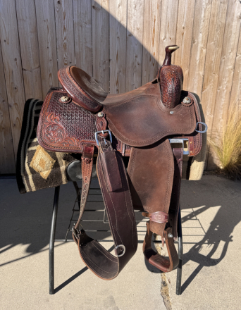 Tack ID: 570738 2020 15.5” Martin High Plains Saddle – Nettles Stirrups - PhotoID: 155899 - Expires 17-Nov-2026 Days Left: 84