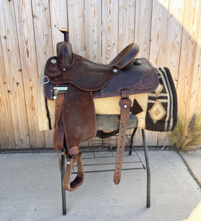 Tack ID: 570738 2020 15.5” Martin High Plains Saddle – Nettles Stirrups - PhotoID: 155901 - Expires 17-Nov-2026 Days Left: 84