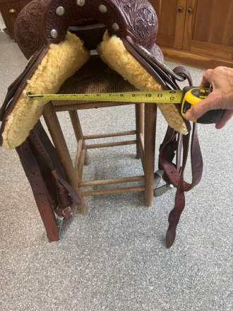 Tack ID: 570822 Jim Taylor Custom Reining Saddle - PhotoID: 156035 - Expires 24-Mar-2027 Days Left: 175